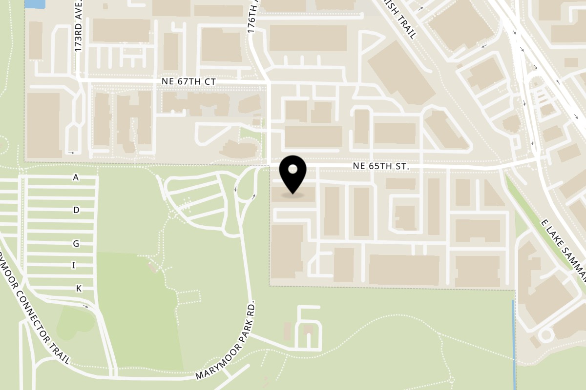 Map showing the location of Masthi Bar & Grill Masthi Junction Food Truck on 17625 NE 65th St in Redmond